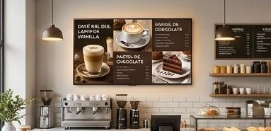 Sinalização digital na gastronomia